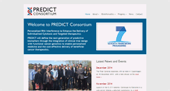 Desktop Screenshot of predictconsortium.eu